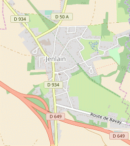 Jenlain, OpenStreetMap
